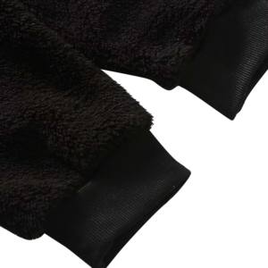 Sweat à capuche à fermeture éclair épais pour hommes hiver 100% coton surdimensionné Logo personnalisé pull manteau pull - Product Image 4