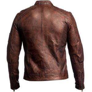 Veste de moto en cuir pour homme, veste de motard robuste pour les motards, fabricant en gros 2026 - Product Image 6