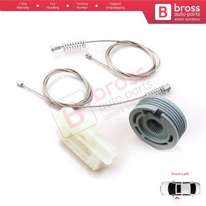 ชุดซ่อมมอเตอร์กระจกหน้าต่างด้านหน้าซ้าย รุ่น BWR926 สำหรับรถยนต์ Fiorino Qubo MK3 225 Bipper Nemo AA ปี 2008-2024 รถตู้ MPV 9221EP - Product Image 4