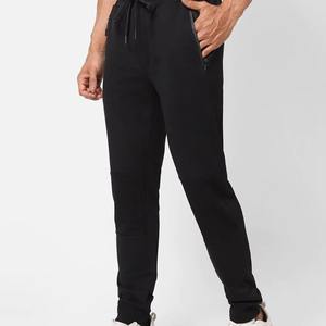 Pantalons de survêtement à jambe droite, pantalons de survêtement en coton lourd de haute qualité pour hommes, pantalons de survêtement à jambe large, fabricant de pantalons de survêtement à étiquette privée - Product Image 5