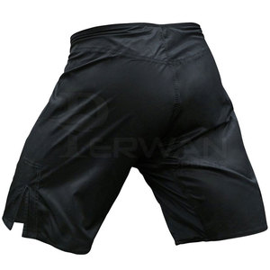 Nouveauté Shorts MMA sur mesure Couleur unie Vêtements d'arts martiaux Adultes Vente en gros Service OEM Spandex/Polyester Séchage rapide - Product Image 4