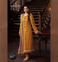 Vestido Anarkali de 3 Piezas, Estampado, de Secado Rápido, para Fiestas, Estilo Pakistaní, de Ssumaira Asim Jofa, Colección 2025