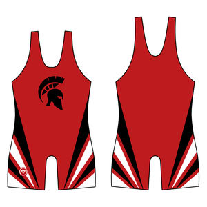 Vêtements de gymnastique extensibles 4 voies légers sur mesure dernière offre Singlet de lutte internationale respirant compétitif - Product Image 6