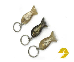 Llavero de Cuerno Hecho a Mano, Llavero de Cuerno Vietnamita Inspirado en Carpas, Regalo Artesanal, Recuerdo para Decoración, Colgante para Bolsos y Pieza Decorativa para el Hogar - Product Image 6