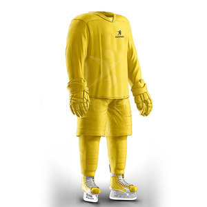 Uniforme de Hockey sobre Hielo Personalizable de Poliéster 100% Ecológico, Transpirable y de Alta Calidad, Estilo Nuevo - Product Image 2