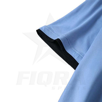 Nuevo traje deportivo de verano para gimnasio OEM, Camiseta holgada de manga corta, pantalones recortados minimalistas, conjunto de traje informal para hombre para estudiantes