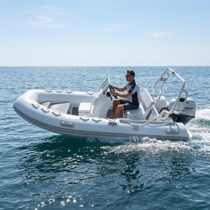 Yate semirrígido inflable con casco de aluminio Zhenbo de 3.6m con motor fuera de borda para pesca y actividades acuáticas RIB 360 - Product Image 1