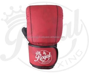 Gants d'entraînement en cuir à demi-doigts avec logo personnalisé pour la boxe, le MMA, le grappling, la boxe thaïlandaise, l'entraînement au punching - Product Image 3