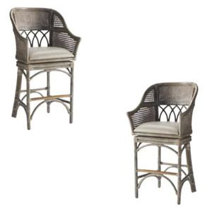 Best furniture wicker rattan dining chair with comfortable <b>cushion</b> dining furniture high quality product wholesale price - Product Image 4