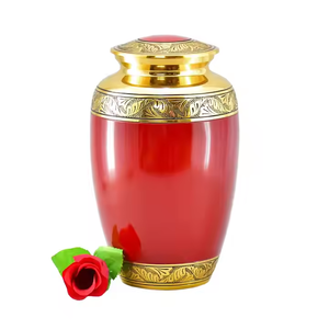 Urna Funeraria de Metal Estilo Americano, de Latón, con Capacidad para 200 Pulgadas Cúbicas, para Cenizas Humanas Adultas, la Más Vendida para Vendedores B2B - Product Image 3