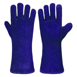Guantes de seguridad industrial resistentes de calidad superior Guantes de soldadura aislados de cuero de vaca para protección de manos - Product Image 6