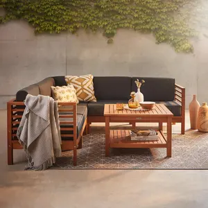 Modernes Outdoor-Sofa Living Set Möbel Teakholz Material für Hotel und Home Outdoor Garden Ser