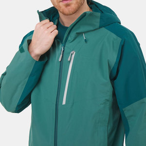 Veste Homme à Coque Rigide avec Logo Personnalisé Tissu Coupe-Vent Imperméable Veste de Plein Air Multi-Poches - Product Image 2