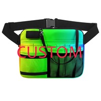 Imprimer à la demande Pack médical sangle de taille réglable infirmière Fanny Pack femme pour stéthoscopes Kit de soins infirmiers étudiant outils 2025