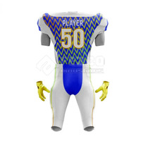 Uniforme de Fútbol Americano de Manga Corta, Transpirable, con Patrón Sólido, 100% Poliéster, Diseño Personalizable
