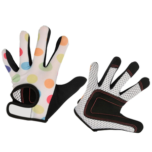 Gants de cyclisme de montagne à doigts entiers avec écran tactile rembourré en gel et antidérapants Gants d'équitation d'été - Product Image 1