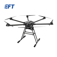 Kit de cadre de drone HexaCopter EFT X6120, parapluie pliable, léger, pièces de drone de livraison pour le sauvetage, la diffusion et l'inspection