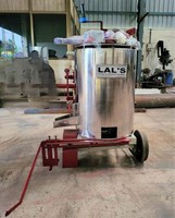 Machine de marquage routier à haute efficacité LAL'S avec chaudière isolée et niveleuses de marquage