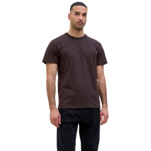 Men's Solid Pattern 240 Grams Customized OEM Casual T-Shirt Graphic Digital Print Cotton <b>Hip</b> Hop Fashion Short Sleeves - Product Image 2