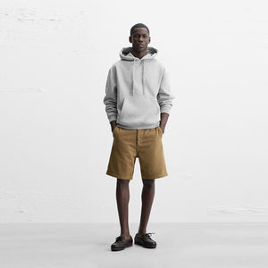 เสื้อฮู้ดผ้าคอตตอนขนาดใหญ่ของผู้ชายเสื้อสเวตเตอร์ของผู้ชายสำหรับฤดูหนาวเสื้อสเวตเตอร์ผ้าฟลีซขนาดพลัสไซส์ออกแบบโลโก้ได้ตาม100% - Product Image 6