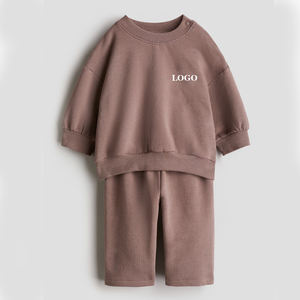 OEM Crew-Neck Comfortable Tracksuits For <b>Girls</b> Kids Best Warm And Cozy Winter's Collection Breathable Fabric Cheap Rate Trending - Product Image 5
