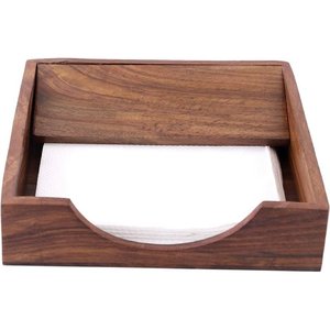Wooden Tissue Paper <b>Holder</b> Wooden <b>Napkin</b> <b>Holder</b> for Dining Table Tissue Stand - Product Image 2