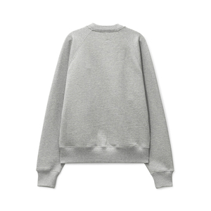 Usine personnalisé hommes à manches longues hiver sweat couleur unie col rond pull découpe conception 100% coton commerce extérieur - Product Image 2