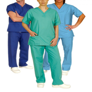 Bata de aislamiento quirúrgico de nivel 3, mono azul desechable para médico, paciente, bata médica, tecnología SMS, uniformes de Hospital - Product Image 3