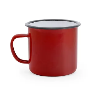 Mug en métal vintage Gaggi, articles promotionnels personnalisés pour boissons - Product Image 4