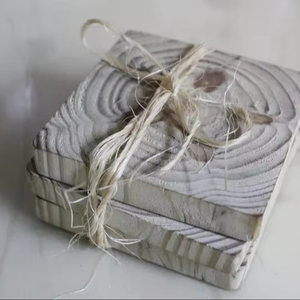 High Quality Classic Round Wooden <b>Heat</b> Resistant Eco-Friendly <b>Coaster</b> for Kitchen Use Premium Product at Price - Product Image 1