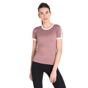 T-shirt compressé sur mesure pour femme, style vintage, 100 % coton, écologique, anti-plis, décontracté, prix de gros - Product Image 6