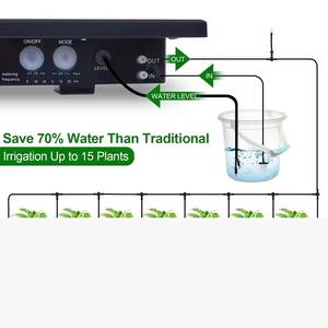 Automatic Dripper Controller Micro Drip <b>Pumps</b> Kit Garden Greenhouse Solar Smart Watering Irrigation System Energy Efficient Dual - Product Image 1