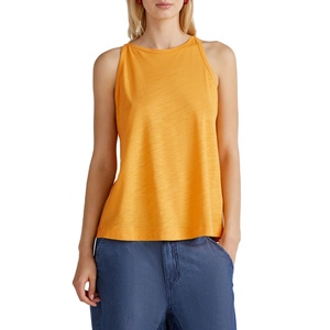 Camiseta sin Mangas Ligera de Primera Calidad para Mujer con Diseño de Logotipo Frontal, Precio Razonable, Nueva Llegada, Camiseta sin Mangas para Mujer 2026 - Product Image 2