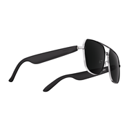 Gafas de sol inteligentes de moda G01, gafas con traductor, micrófono, altavoz, audio, reducción de ruido remota, carga magnética, PC