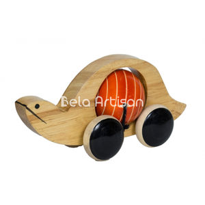 Figurines d'animaux en bois écologiques au design simple, technique de couture en bois, chats des forêts, pour tout-petits - Product Image 4