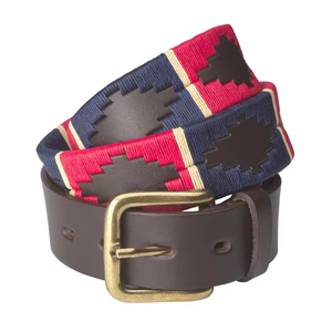 Cinturón de Polo de piel de vaca informal de primera calidad para hombres y mujeres que tejen Regular FIT cintura tamaño caballo productos línea OEM Unisex Polo cinturón - Product Image 2