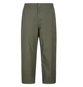 Yüksek kalite Mens aşırı Downpour su geçirmez pantolon üzerinde 100% naylon Pu kaplama moda pantolon açık rüzgarlık tarzı pantolon