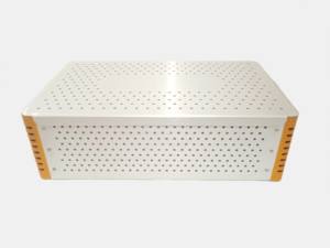 Caja de esterilización manual de acero inoxidable, contenedor universal para instrumentos quirúrgicos, herramientas profesionales, duraderas y ligeras - Product Image 3