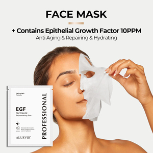 Venta al por mayor coreana Egf hoja máscara péptido colágeno niacinamida antienvejecimiento hidratante cara cuidado de la piel máscara Facial Etiqueta Privada - Product Image 5