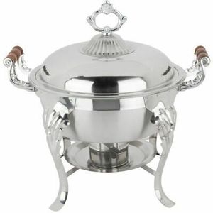 Chauffe-plats en métal en acier inoxydable pour buffet de luxe pour la restauration hôtel mariage banquet fête et restaurant servant utilisation - Product Image 2