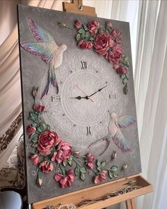 Scrapbook Fondo antiguo Jardín Flor Mariposa Botánico Shabby Chic Junk Journal Kit Pastel Reloj Pájaro - Product Image 1