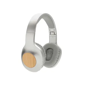 Cuffie Wireless Dakota in Bambù Sostenibile, Gadget USB Promozionale - Product Image 1