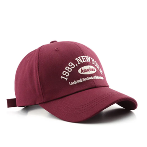 Vente en gros Casquette de baseball Gorro en coton de première qualité à 6 panneaux avec logo personnalisé non structuré avec boucle réglable brodée à la main pour hommes - Product Image 4