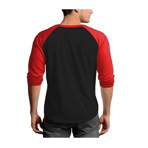 New Available Top Quality Solid Color Long Sleeve Round Neck 100% Cotton Single Jersey <b>T</b>-<b>shirt</b> From Bangladesh Factory Price - Product Image 4
