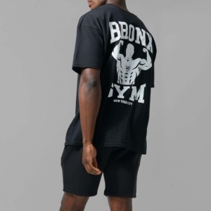 Camiseta de hombre de diseño único de fabricante profesional 100% algodón Streetwear precio caliente tarifa de fábrica servicios OEM - Product Image 5