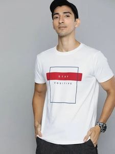 T-shirts à manches courtes pour hommes personnalisés, 100% coton tricoté, imprimé numérique uni, respectueux de l'environnement - Product Image 4