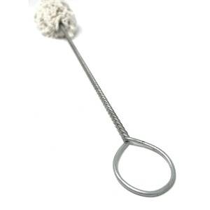 Cepillo aplicador de lubricante de neumáticos de grado industrial personalizable OEM de algodón suave de 18 pulgadas con mango de alambre hisopo de algodón para neumáticos - Product Image 4