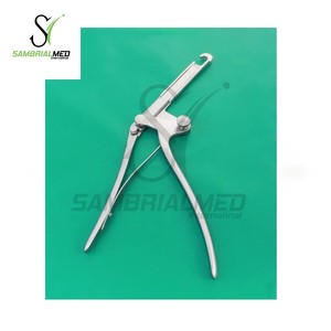 กรรไกรตัดเหล็กสแตนเลสแบบเยอรมันขนาด32ซม. สำหรับเครื่องมือผ่าตัดทรวงอกมือขวา - Product Image 5