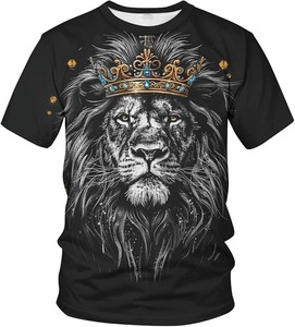 T-shirts imprimés OEM Tissu écologique avec impression durable et dynamique Idéal pour les cadeaux d'entreprise et les marques de mode Streetwear - Product Image 4