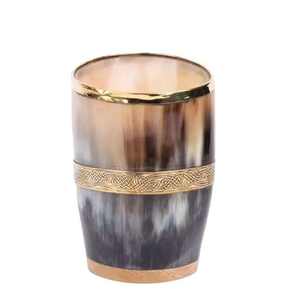 Vaso de Cuerno Natural, Diseño Único, para Fiestas, Campamentos y Uso Doméstico, Vaso de Cuerno Artesanal de AALIYAN IMPEX - Product Image 6
